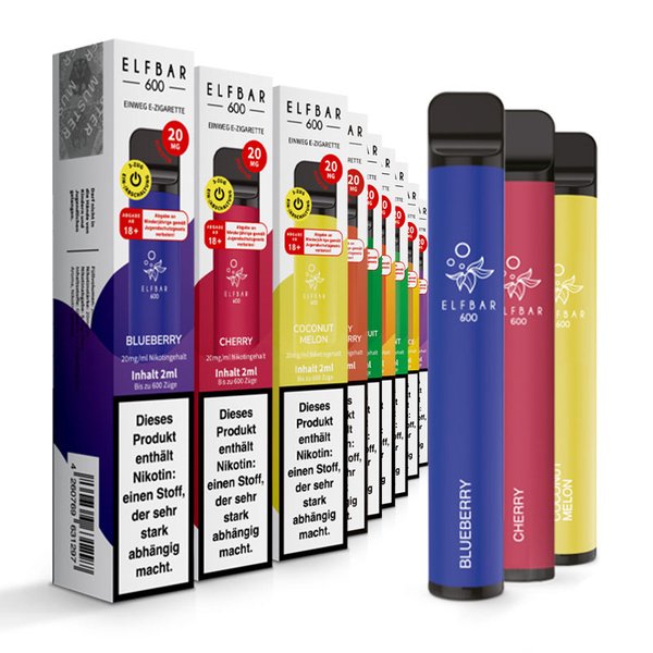 ELF BAR 600 - Einweg E-Zigarette 20mg/ml
